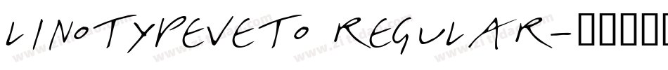 LinotypeVeto Regular字体转换